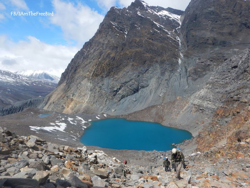 NIMAS BAsic Mountaineering course BMC AMC Meerathang blue lake tarn