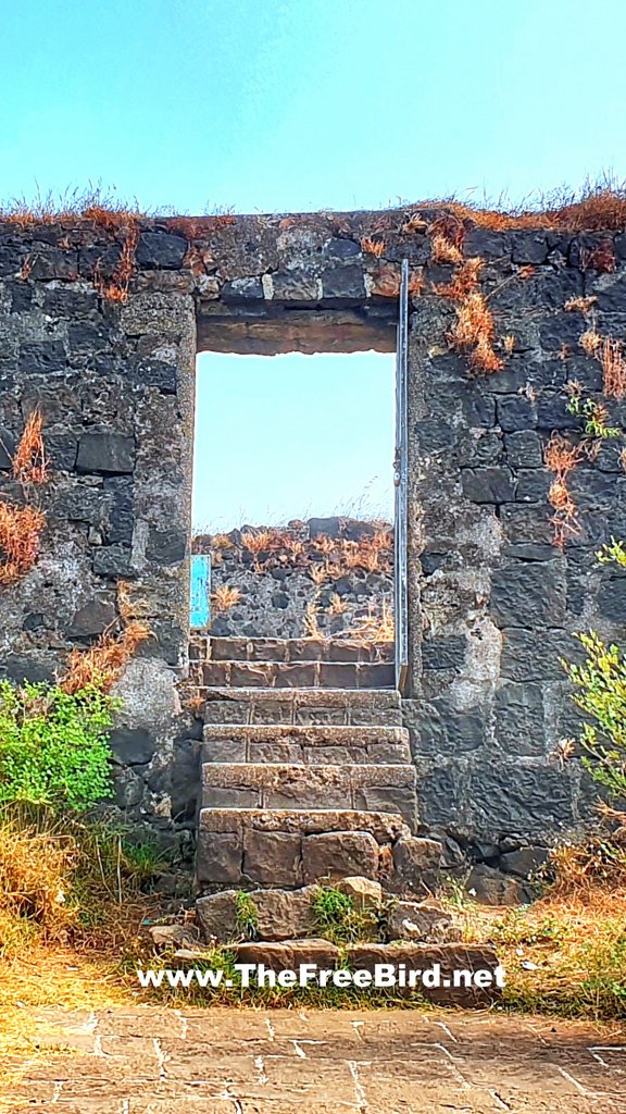 Main entrance of Korlai fort Alibag