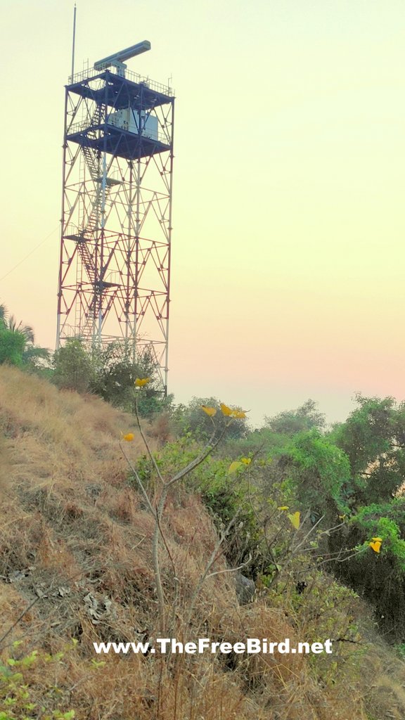 Light house at Korlai fort Alibag