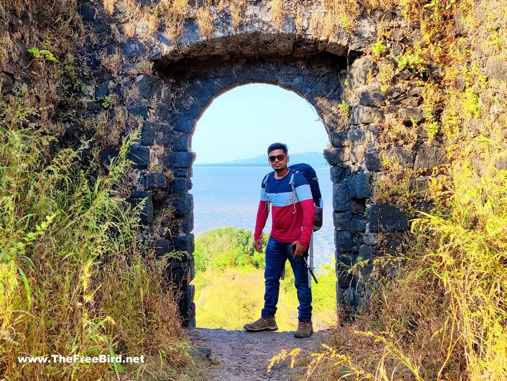 Buruj Bastion korlai fort sea view