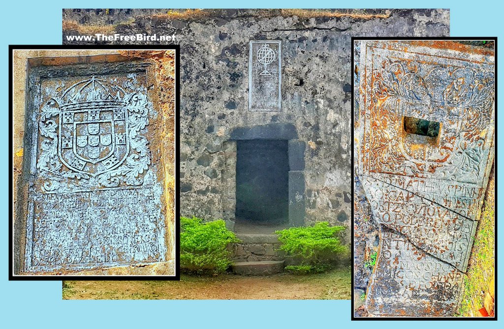 Portuguese inscriptions at Korlai fort