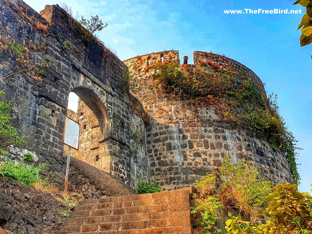 Main entrance of Korlai fort - Eastern Entry