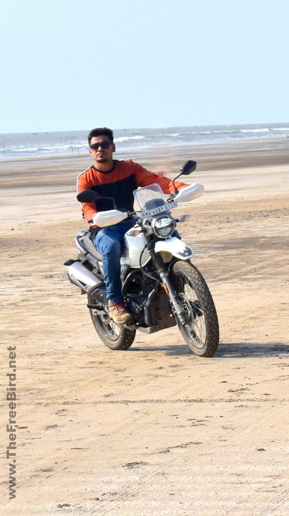 Dirt biking at Revdanda fort