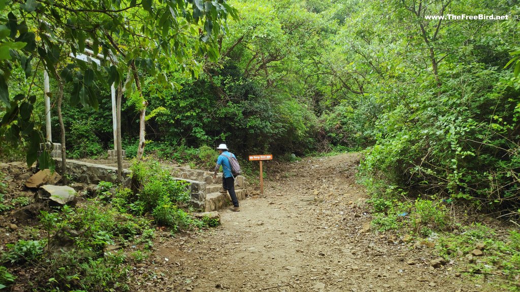 Starting point of Visapur fort trek from Lohagad