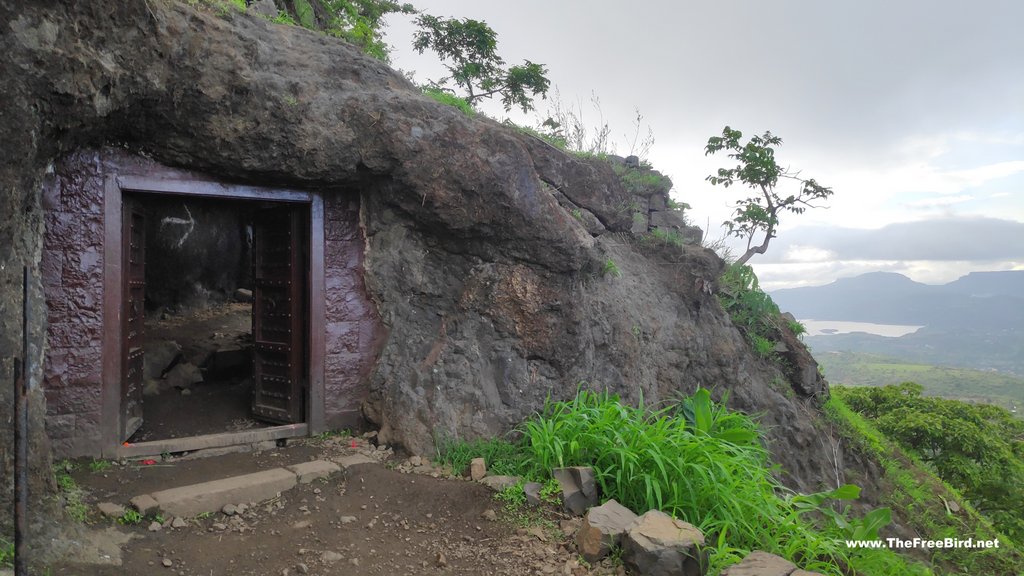 Bhuyari darwaja Tikona fort tunnel