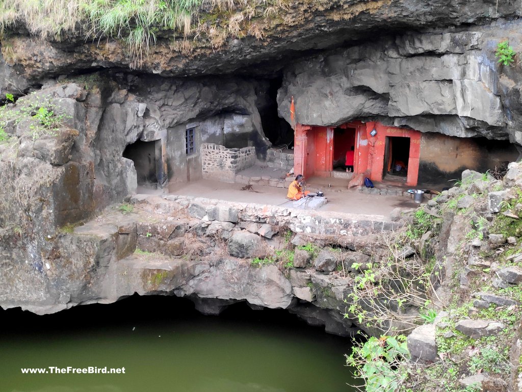 Cave at Tikona fort