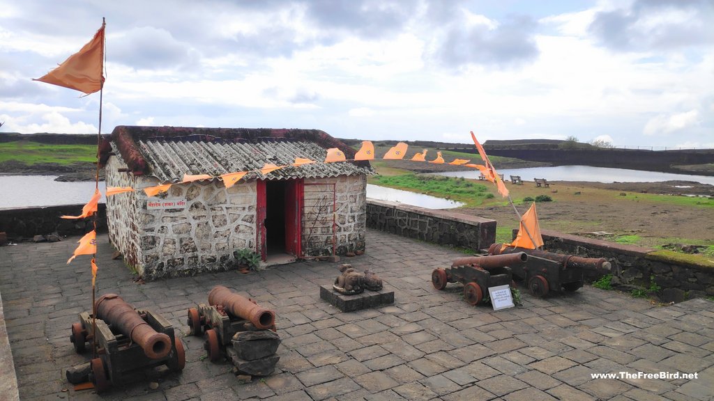 Korigad fort mahadev mandir & lake