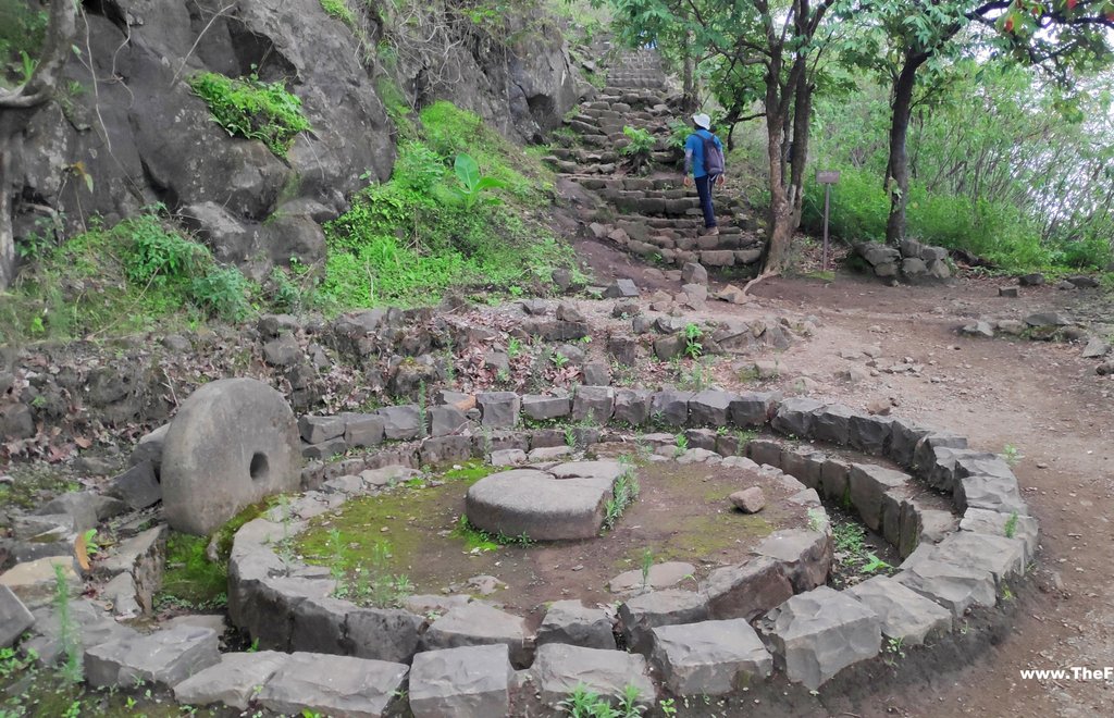 Chunyacha ghana at Tikona fort