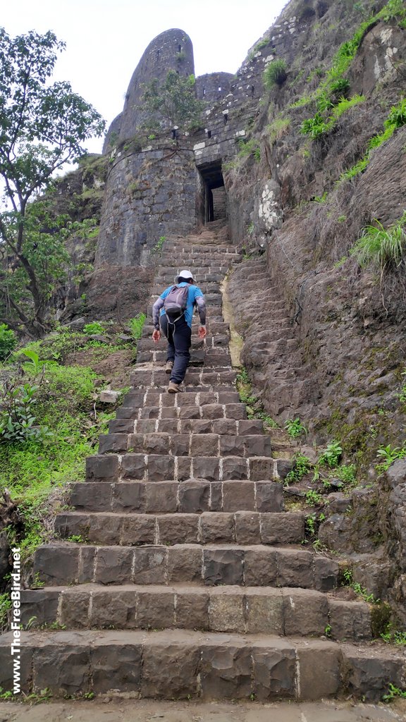 Main Entrance of Tikona fort trek