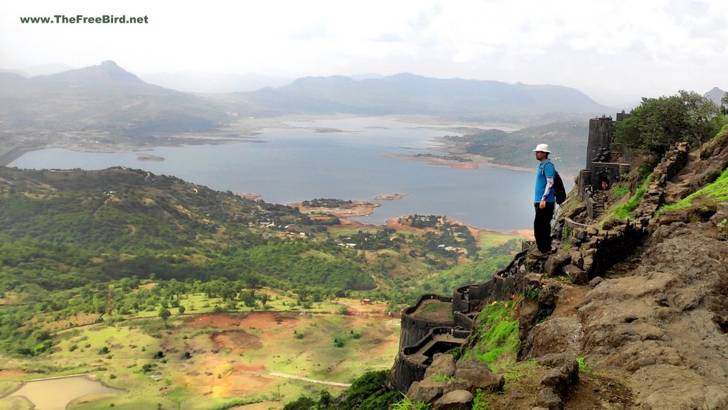 Beautiful view from Lohagad fort trek