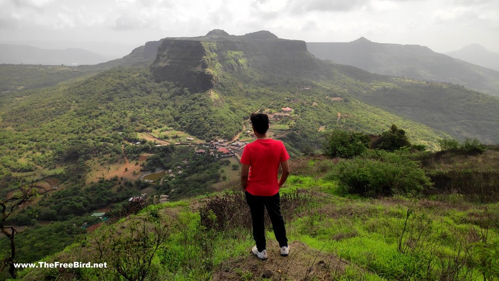 Visapur from Lohagad