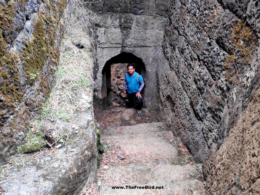 Secret door at Visapur fort