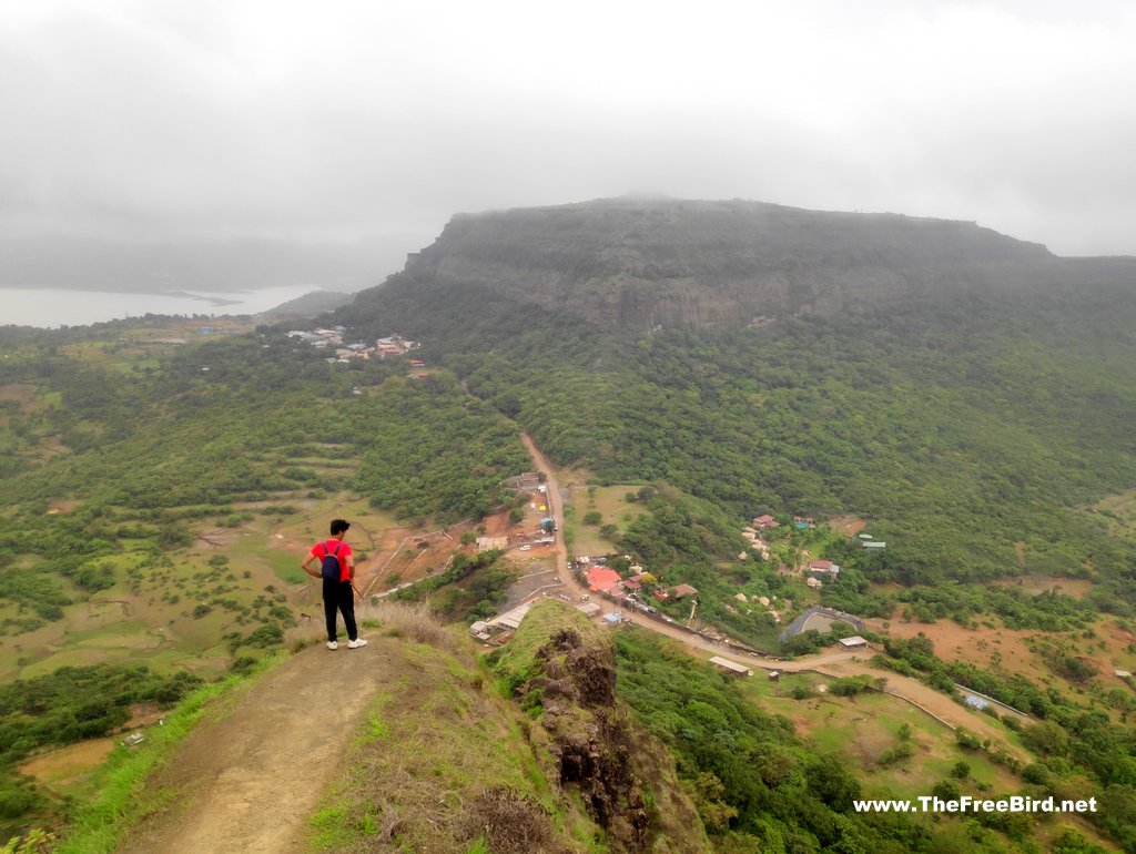 Lohagad view from Visapur