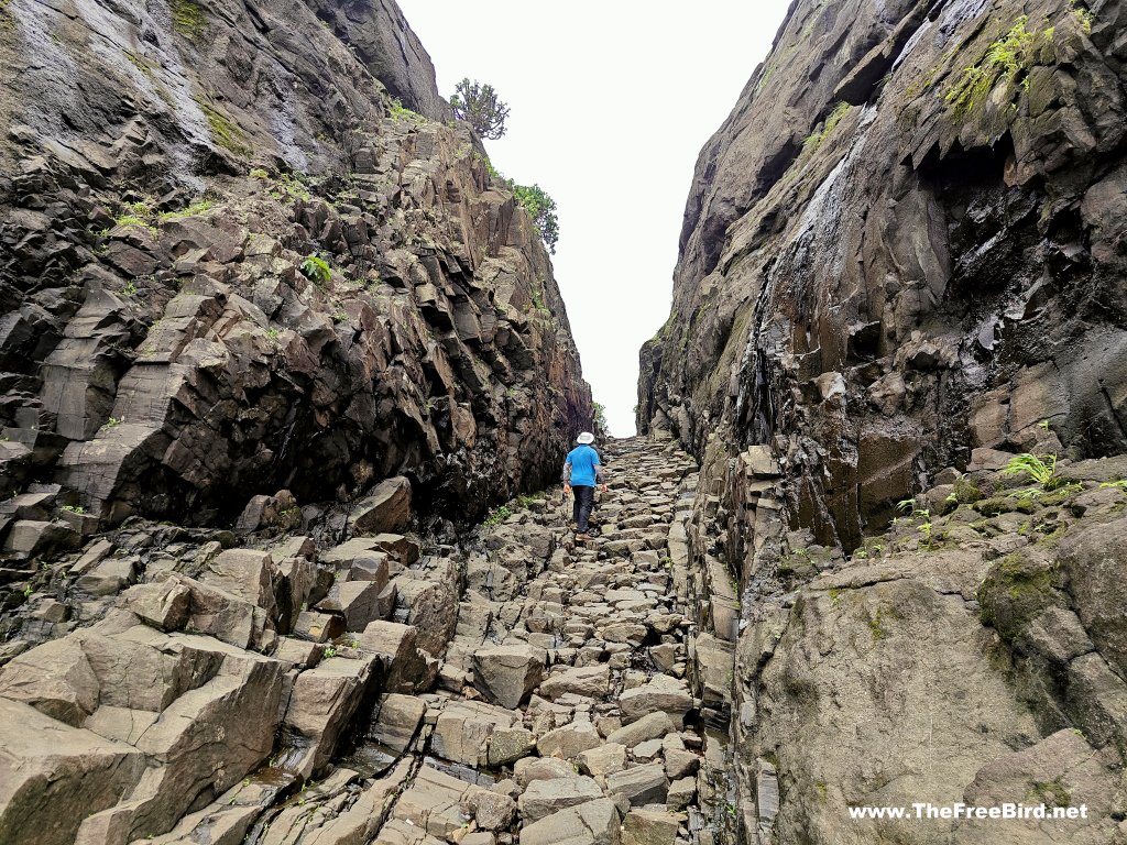 naneghat trade route - reverse waterfall trek