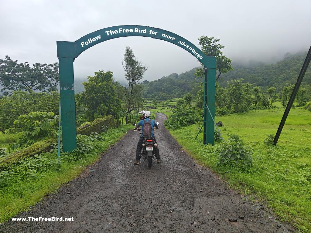 Diversion for Thitabi village for Kalu waterfall trek from Malshej ghat