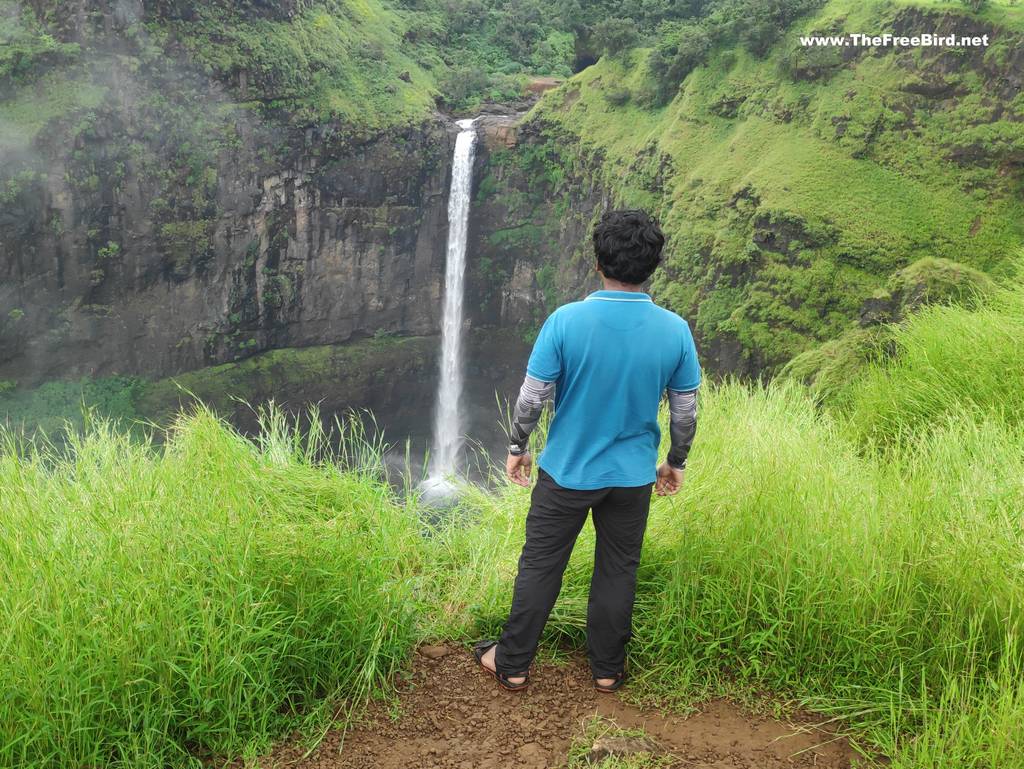 Kumbhe waterfall safe view point