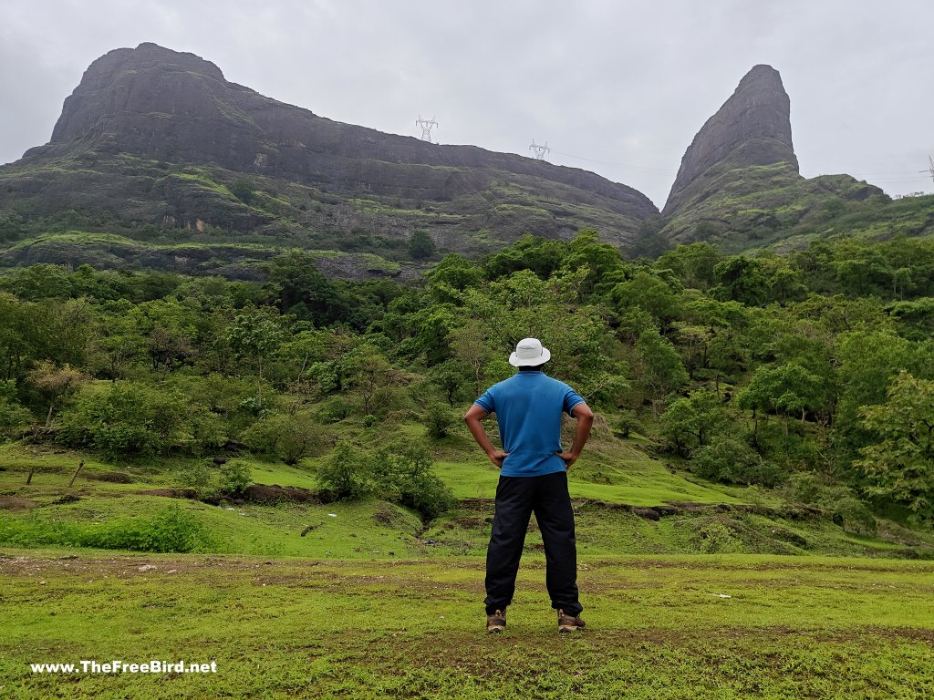 Naneghat reverse waterfall trek route through jungle