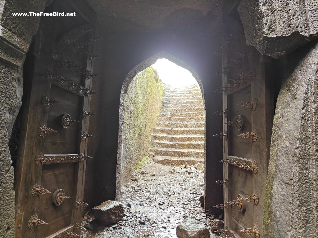 Kalyan darwaja main entrance door of Jivdhan fort