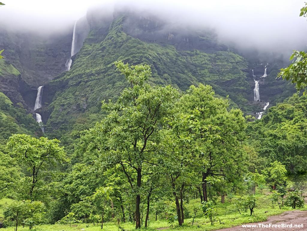 Kalu waterfall and Paradise waterfall