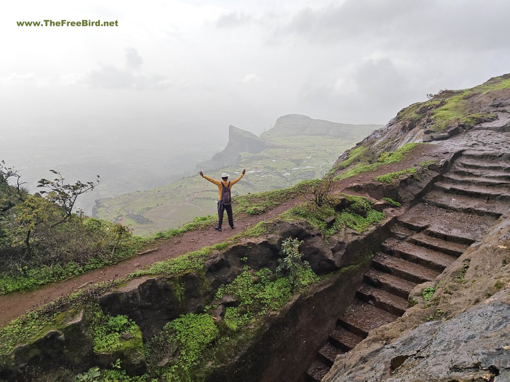 Naneghat visible from Jivdhan fort