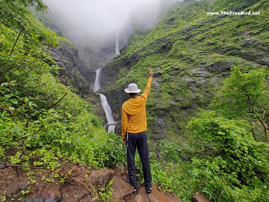 Kalu waterfall ️ Thrilling trek in beautiful God Valley, Malshej ghat