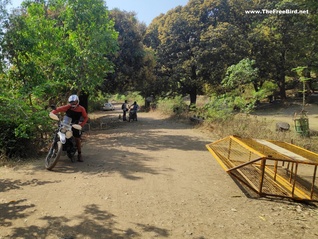 Forest check post at Anjaneri fort