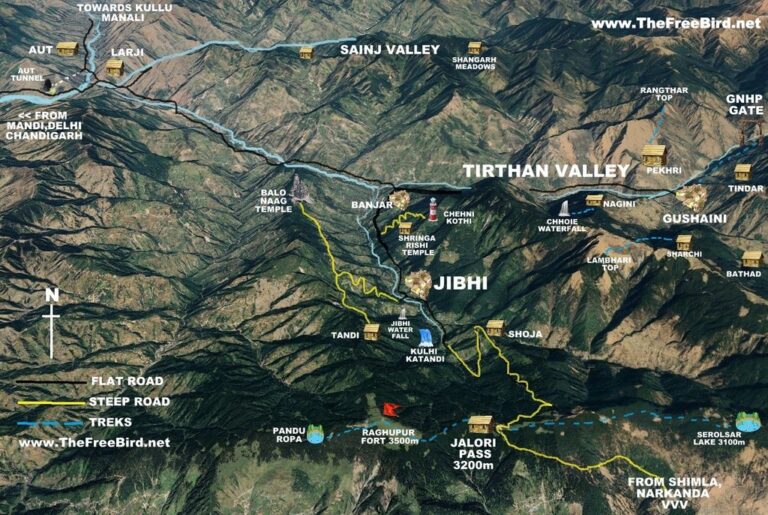 Jibhi Tirthan Valley ️ Travel guide via Jalori Pass Shimla