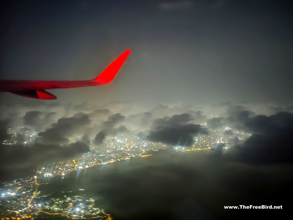 Mumbai from plane