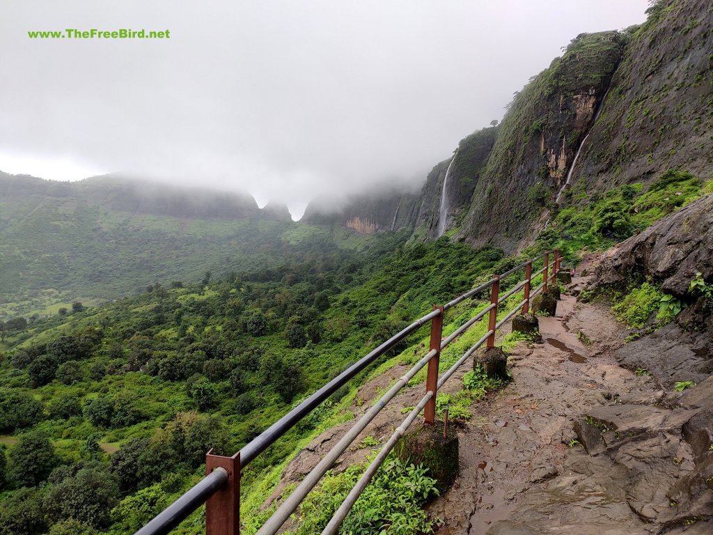 Anjaneri fort route in monsoon