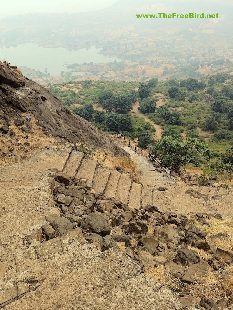 Anjaneri fort stairs