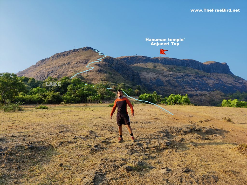 Anjaneri fort trek route