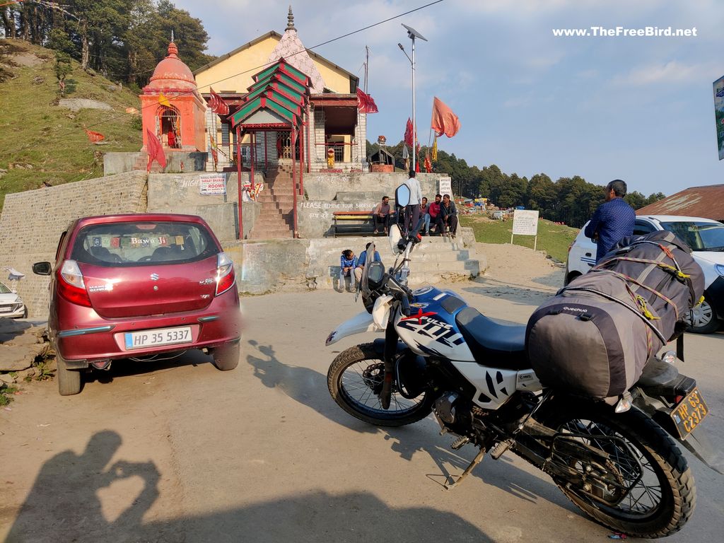 Mahakali temple at Jalori pass