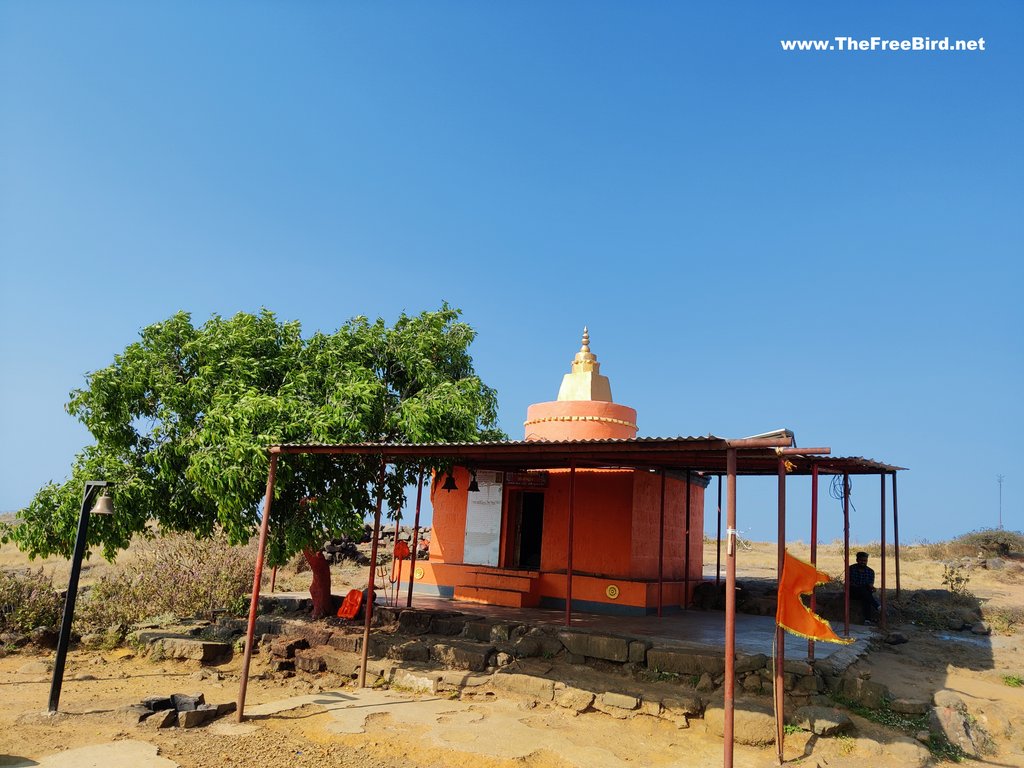 Hanuman temple at Anjaneri fort