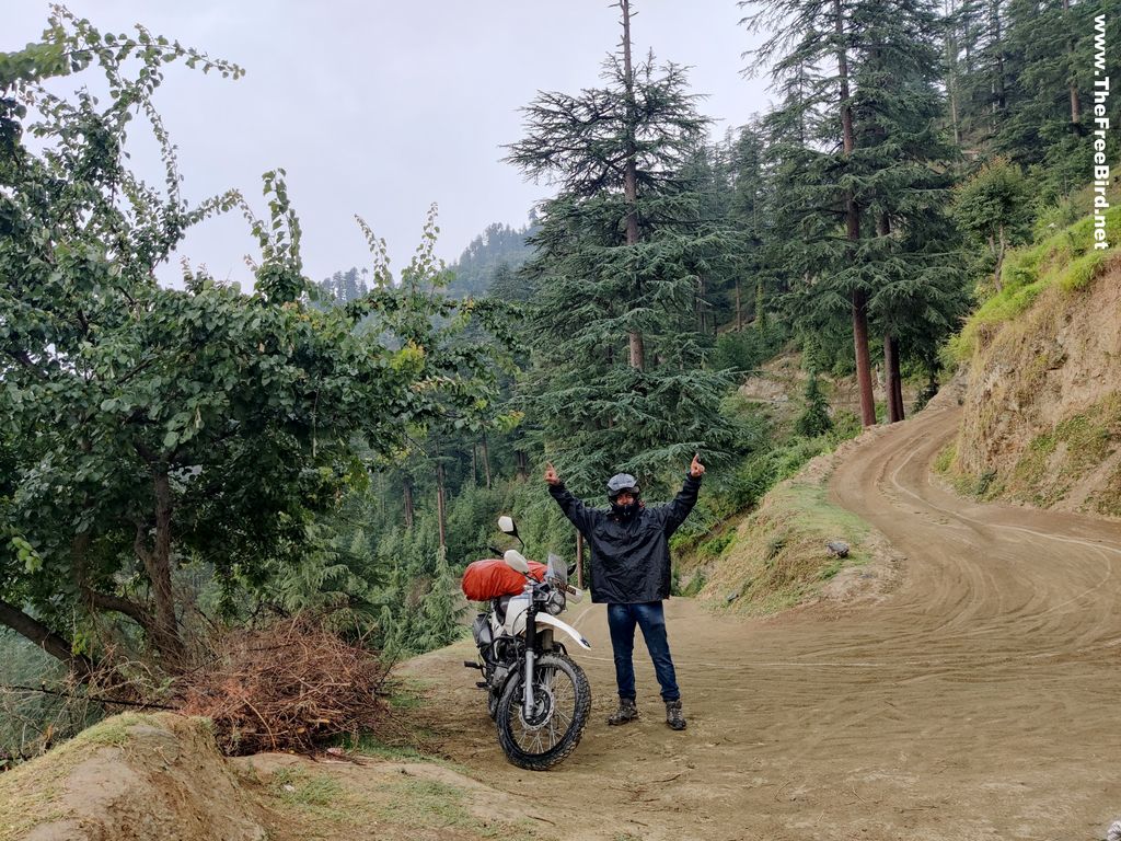 Road to chehni kothi from jibhi tirthan valley