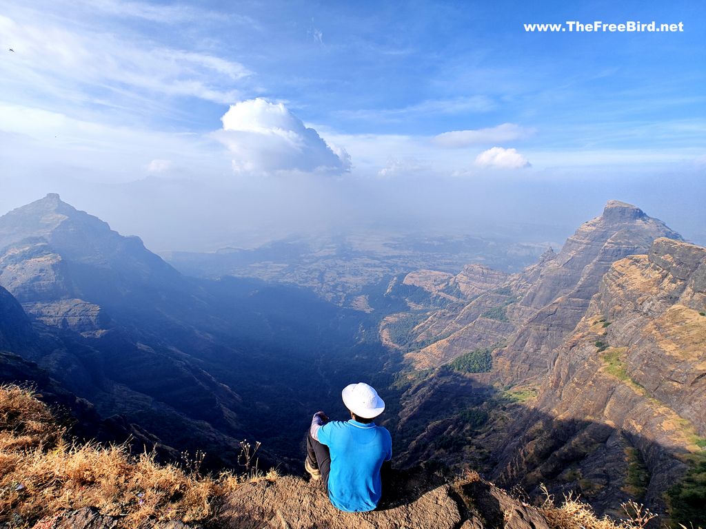 Konkankada sunrise on Harishchandragad trek, best Maharashtra trek