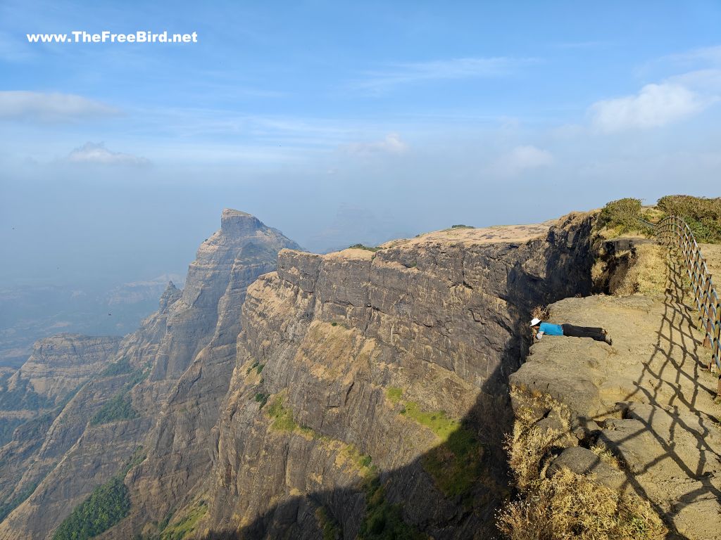 Mighty Konkankada Harishchandragad trek , catching the updraft wind