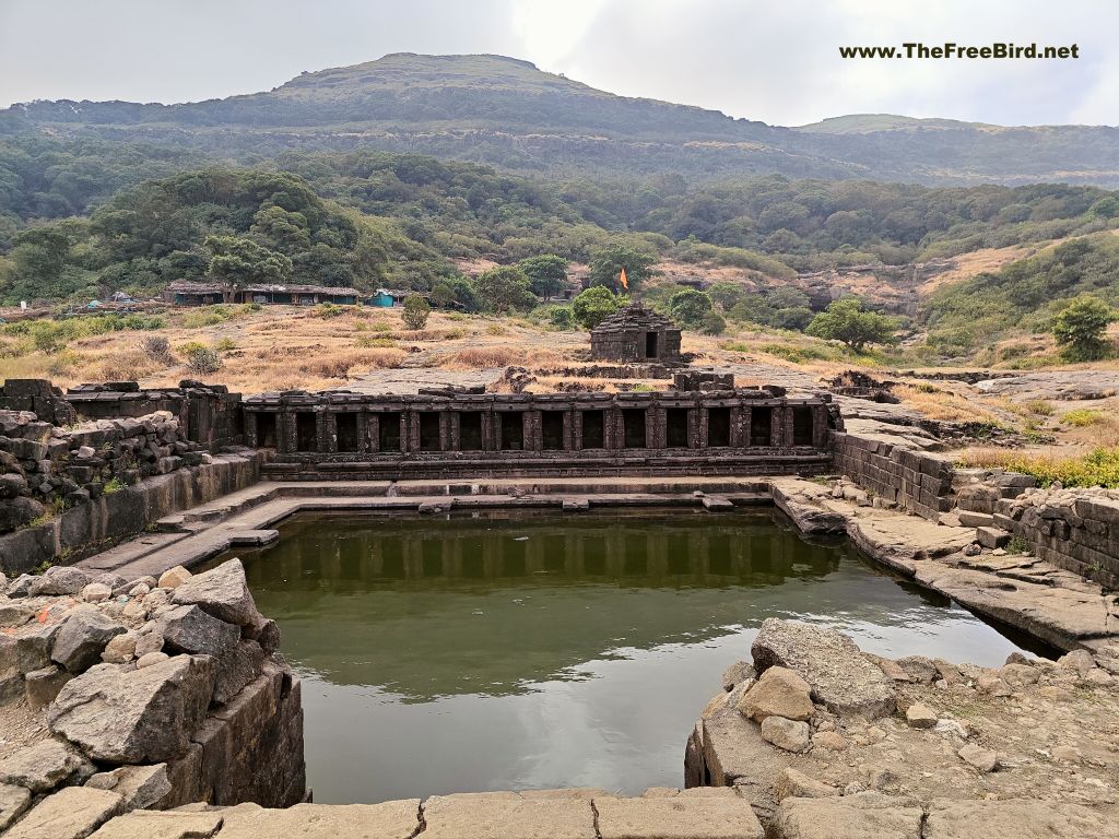 Saptateertha pushkarni lake at Harishchandragad