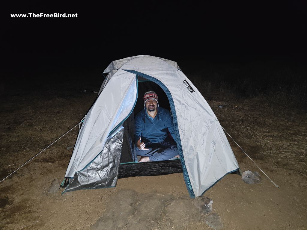 Camping at Harishchandragad trek near Konkankada