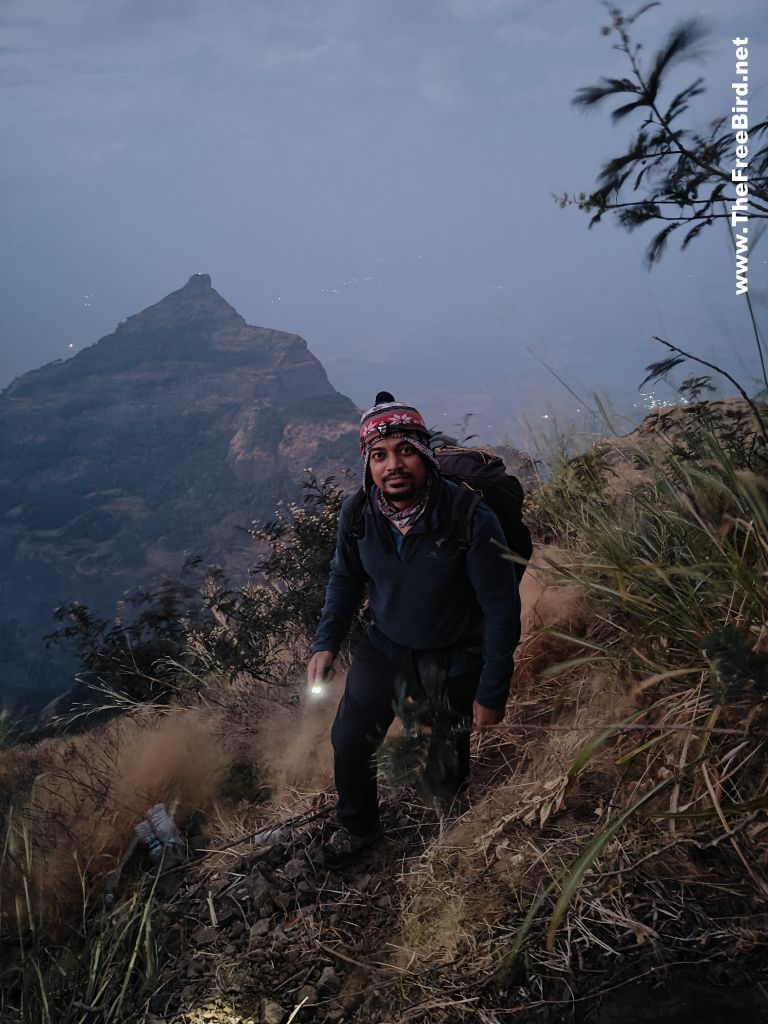 Route to Taramati peak harishchandragad