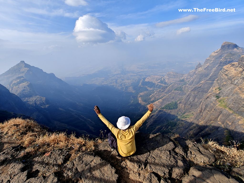 Morning at Konkankada Harishchandragad trek