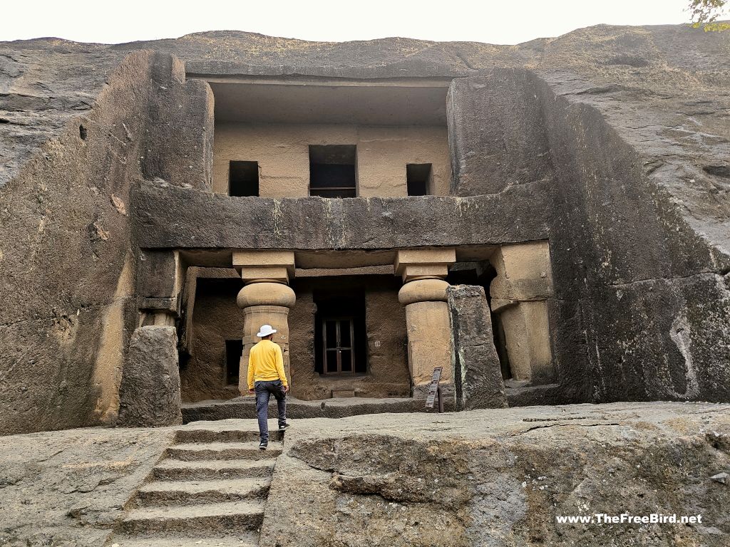 Kanheri caves Sanjay gandhi national park Borivali Mumbai cave 1 vihara