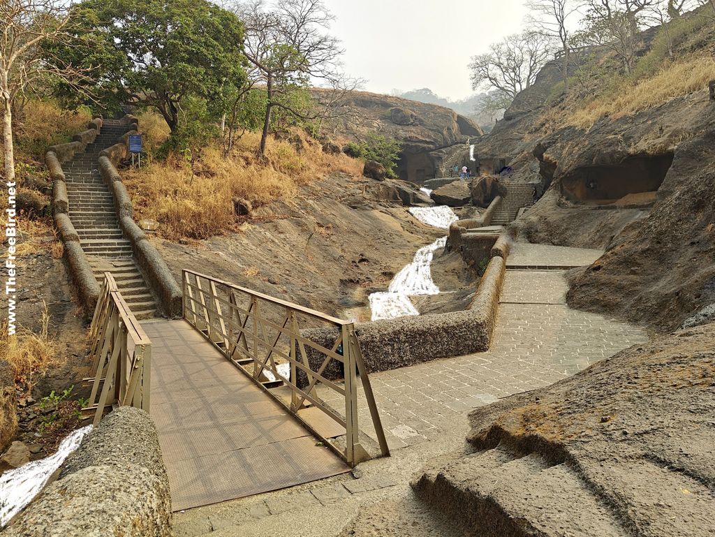 Kanheri caves waterfall Sanjay gandhi national park Borivali Mumbai