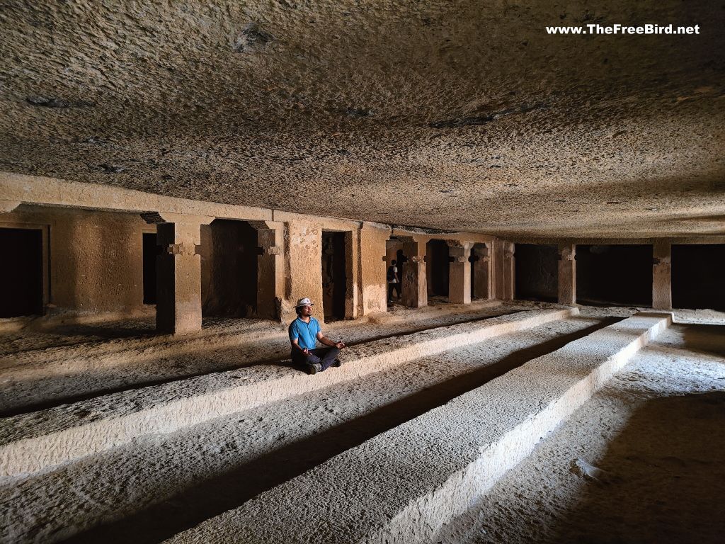 Kanheri caves cave 11 darbar vihara Sanjay gandhi national park Borivali Mumbai