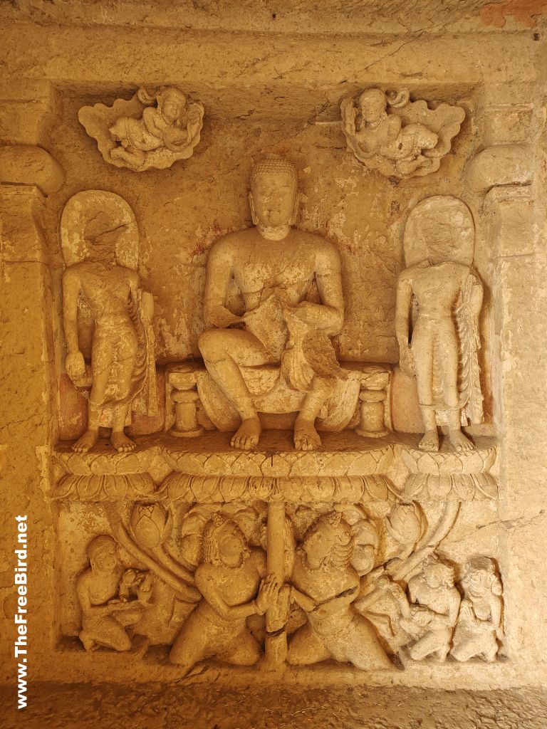 Kanheri caves cave 52 carvings Sanjay gandhi national park Borivali Mumbai