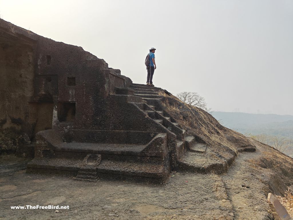 View from Kanheri caves Sanjay gandhi national park Borivali Mumbai